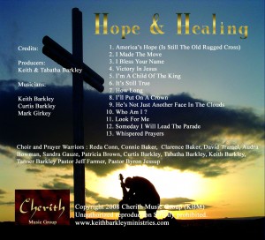 Hope & Healing Credits web